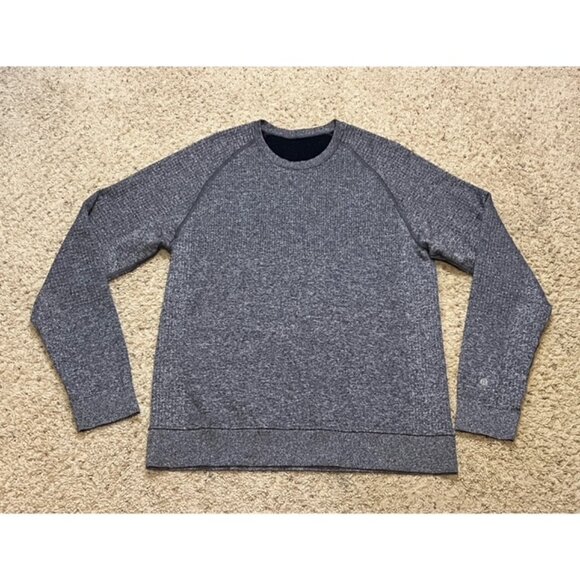 Lululemon Men Engineered Warmth Long Sleeve Crew Merino Wool Size L / XL Measure - Picture 1 of 7